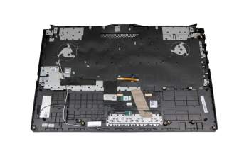 JMOA0KNR0-661VGE00 original Asus keyboard incl. topcase DE (german) black/transparent/black with backlight