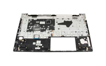 JMOAEX8QG09110 original HP keyboard incl. topcase DE (german) black/silver with backlight
