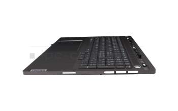 KB640C original Lenovo keyboard incl. topcase CH (swiss) grey/grey with backlight