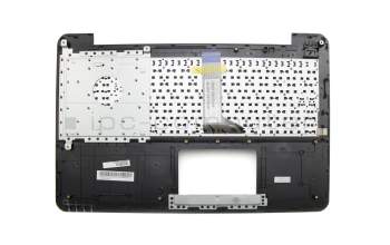 Keyboard (DE) incl. top case (silver) for Asus VivoBook F555UA