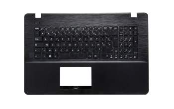 Keyboard (FR) black/black - without touchpad for Asus R752MA