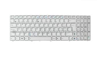 Keyboard, Swiss/French (CH/FR) - white for Asus X90SV