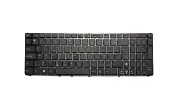 Keyboard BE (belgian) black/black glare original suitable for Asus X52JV