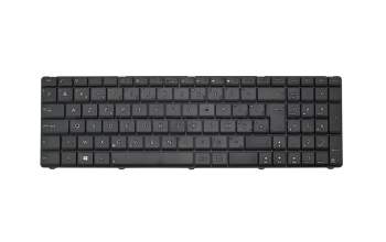 Keyboard BE (belgian) black original suitable for Asus F55U