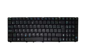 Keyboard CA (canadian) black/black glare original suitable for Asus K53SD