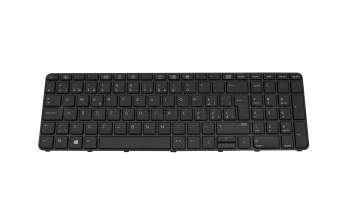 Keyboard CH (swiss) black/black matte original suitable for HP ProBook 470 G4