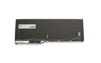 Keyboard CH (swiss) black/black matte with backlight original suitable for Fujitsu LifeBook U757