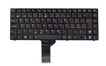 Keyboard CH (swiss) black/black original suitable for Asus K42F