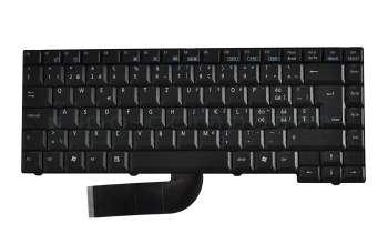 Keyboard CH (swiss) black original suitable for Asus A7C