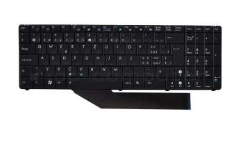 Keyboard CH (swiss) black original suitable for Asus K70IJ