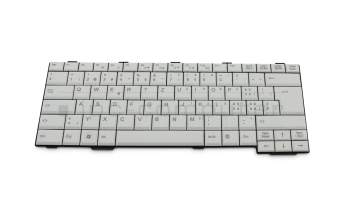 Keyboard CH (swiss) white original suitable for Fujitsu LifeBook S751
