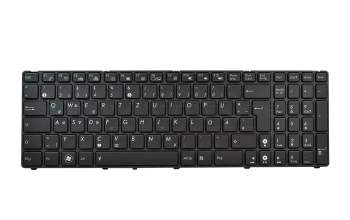 Keyboard DE (german) anthracite/anthracite with backlight original suitable for Asus ROG G60VX