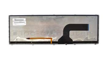 Keyboard DE (german) anthracite with backlight original suitable for Asus ROG G73SW