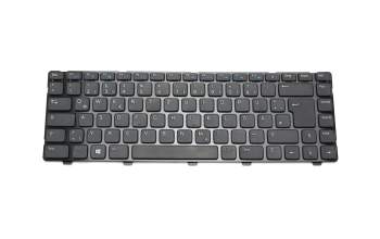 Keyboard DE (german) black/black glare original suitable for Dell Inspiron 14 (3443)