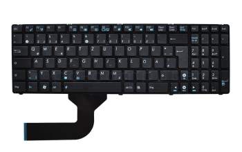 Keyboard DE (german) black/black glare suitable for Asus A52DY