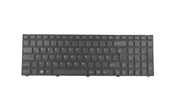 Keyboard DE (german) black/black matte incl. red WASD arrows original suitable for Medion Akoya E6431 (E15SIN)