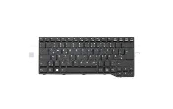 Keyboard DE (german) black/black matte original suitable for Fujitsu LifeBook E546