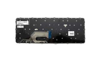 Keyboard DE (german) black/black matte original suitable for HP ProBook 640 G2