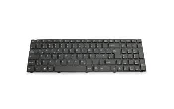 Keyboard DE (german) black/black matte original suitable for Medion Erazer P7652 (D17KRR)