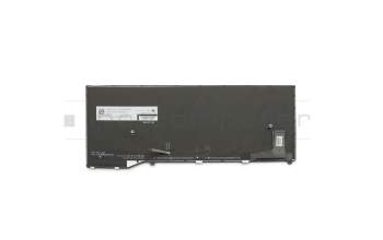 Keyboard DE (german) black/black matte with backlight original suitable for Fujitsu LifeBook E548