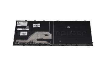 Keyboard DE (german) black/black matte without numpad original suitable for HP ProBook 430 G5