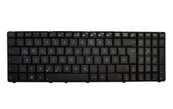 Keyboard DE (german) black/black original suitable for Asus K52F