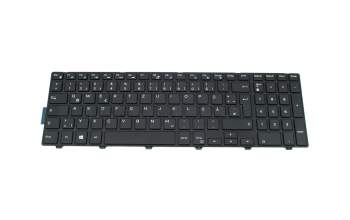 Keyboard DE (german) black/black original suitable for Dell Vostro 15 (3549)