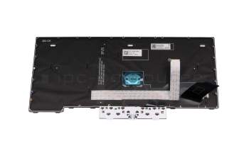 Keyboard DE (german) black/black with backlight and mouse-stick original suitable for Lenovo ThinkPad L14 Gen 2 (20X5/20X6)