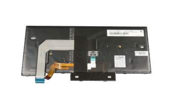 Keyboard DE (german) black/black with backlight and mouse-stick suitable for Lenovo ThinkPad T480 (20L5/20L6)