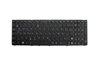 Keyboard DE (german) black/black with backlight original suitable for Asus N50VN