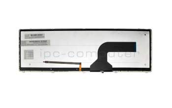 Keyboard DE (german) black/black with backlight original suitable for Asus Pro64JQ