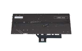Keyboard DE (german) black/black with backlight original suitable for HP Spectre x360 14-ef0000
