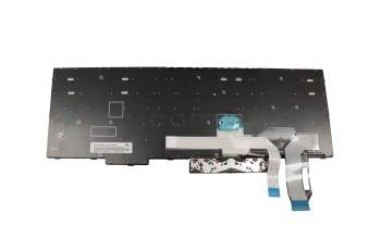 Keyboard DE (german) black/black with mouse-stick without backlight original suitable for Lenovo ThinkPad E580 (20KS/20KT)