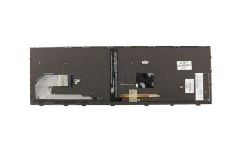 Keyboard DE (german) black/grey with backlight and mouse-stick original suitable for HP EliteBook 755 G5