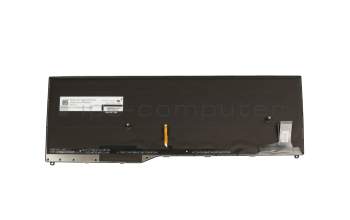 Keyboard DE (german) black/grey with backlight original suitable for Fujitsu LifeBook E4511
