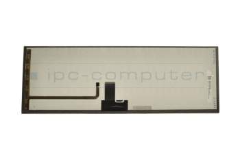 Keyboard DE (german) black/grey with backlight original suitable for Toshiba Portege Z930-10Q