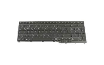 Keyboard DE (german) black/grey without backlight original suitable for Fujitsu LifeBook U759