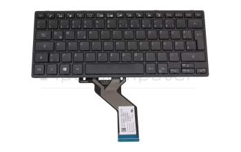 Keyboard DE (german) black original suitable for Acer TravelMate Spin B3 (B311-31)