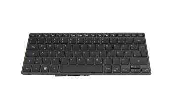 Keyboard DE (german) black original suitable for Acer TravelMate Spin B3 (TMB311-31)