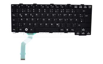 Keyboard DE (german) black original suitable for Fujitsu LifeBook P8110