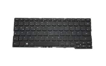 Keyboard DE (german) black original suitable for Lenovo Yoga 2 11 (80GB)