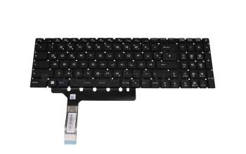 Keyboard DE (german) black original suitable for MSI Alpha 17 C7VF/C7VG (MS-17KK)