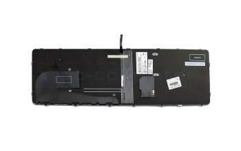 Keyboard DE (german) black/silver matt with backlight and mouse-stick original suitable for HP EliteBook 755 G3