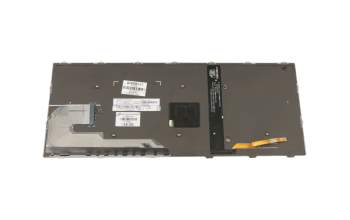 Keyboard DE (german) black/silver with backlight and mouse-stick original suitable for HP EliteBook 820 G5