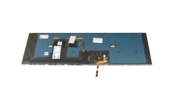 Keyboard DE (german) black/silver with mouse-stick original suitable for HP ZBook Fury 17 G8