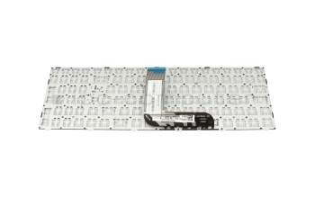Keyboard DE (german) black/white/black original suitable for Wortmann Terra Mobile 1516R (NJ50AU)