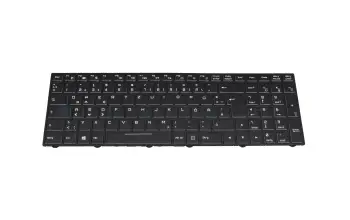 Keyboard DE (german) black with backlight (N85) original suitable for Mifcom SG6 i7 RTX 2070 SSD (P960RF)