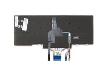Keyboard DE (german) black with backlight and mouse-stick (dual point/track pointer lighting) suitable for Dell Latitude 14 (E5450)