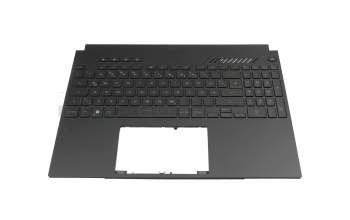Keyboard DE (german) black with backlight original suitable for Asus TUF Gaming A16 FA617XS