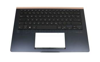 Keyboard DE (german) black with backlight original suitable for Asus ZenBook Pro 14 UX480FD